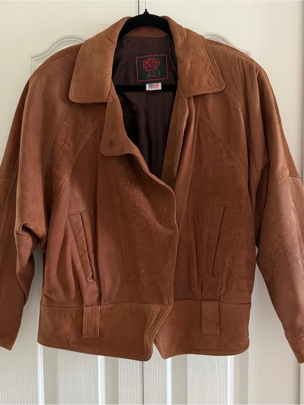 Vintage Fashions by Rose Suede Leather Jacket